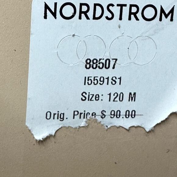 CIRCUS NY SAME EDELMAN “HOLMES” SILVER METALLIC ANKLE STRAP SANDAL 12 M NWT - Picture 8 of 16